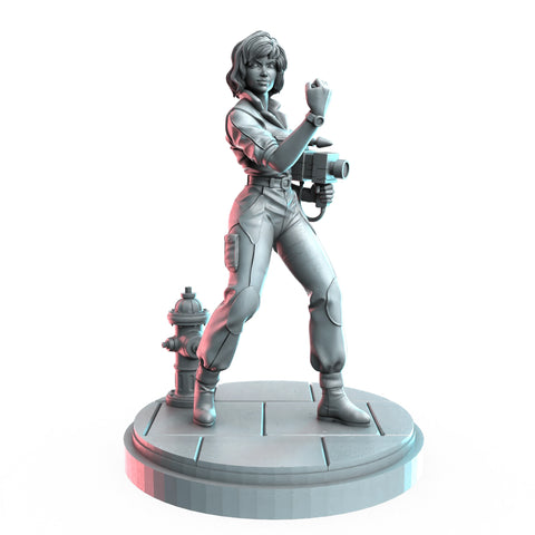 April O'Neil TMNT MCP-compatible resin miniature by C27 Studios - product image 1