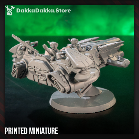 MSC APC "Cometail" - DakkaDakka Resin Vehicle Kit - image 1
