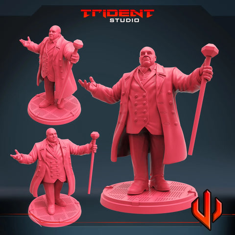 Kingpin - Sculpt B Marvel MCP-compatible 40mm resin proxy miniature by Trident Miniatures - product image 1