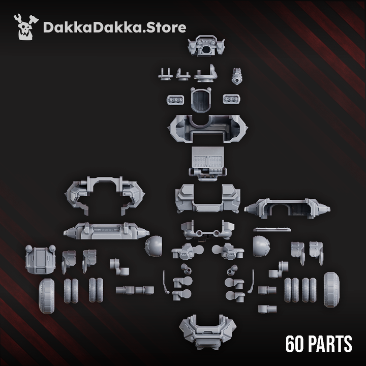 Goliath Transporter - DakkaDakka Resin Vehicle Kit - image 1