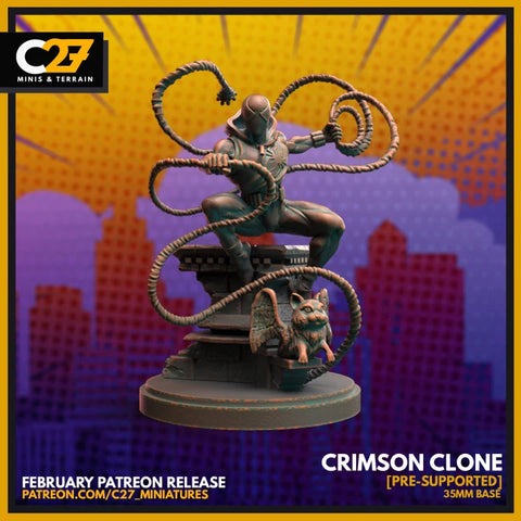 Spider-Man (Ben Reilly) Marvel MCP-compatible resin miniature by C27 Studios - product image 1
