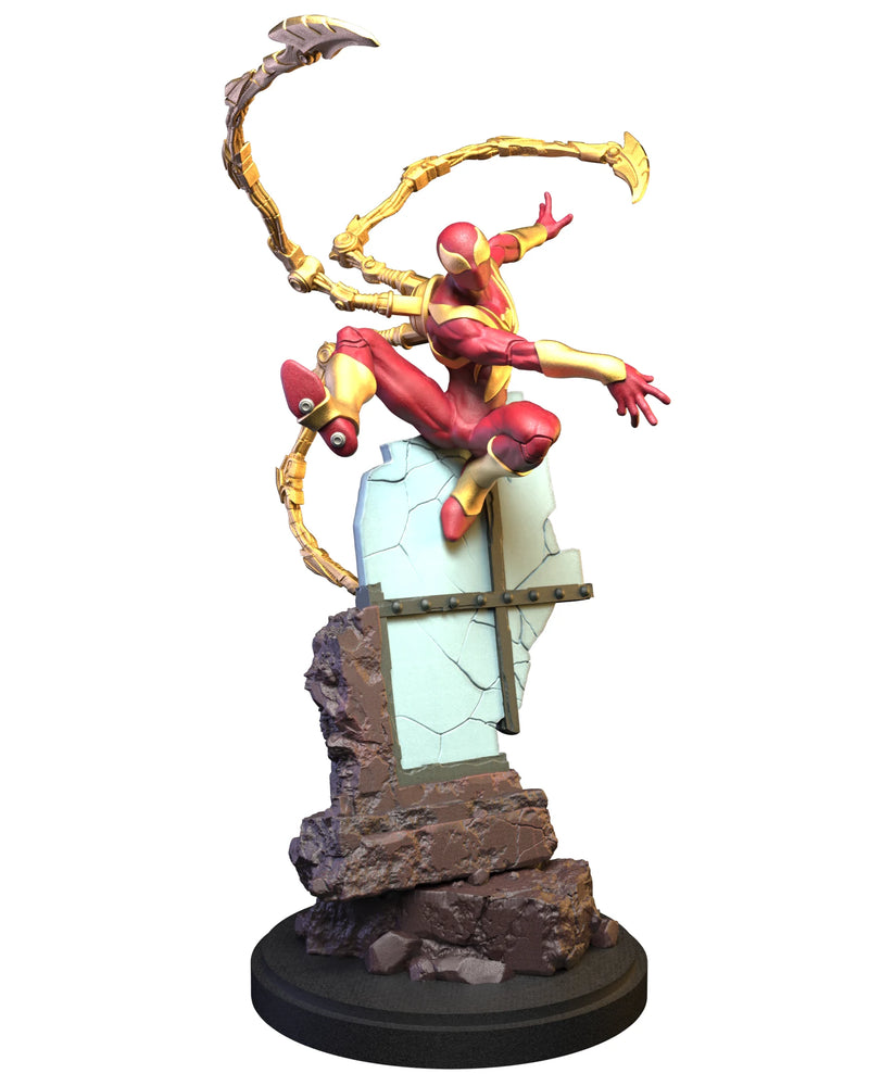 Iron Spider-Man Suit Marvel MCP-compatible resin miniature by C27 Studios - product image 1