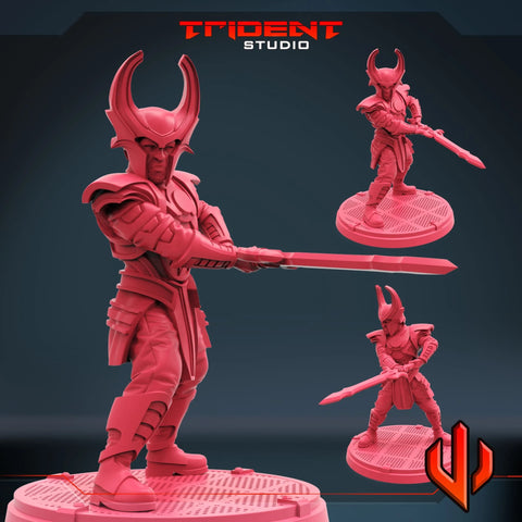 Heimdall - Sculpt A Marvel MCP-compatible 40mm resin proxy miniature by Trident Miniatures - product image 1