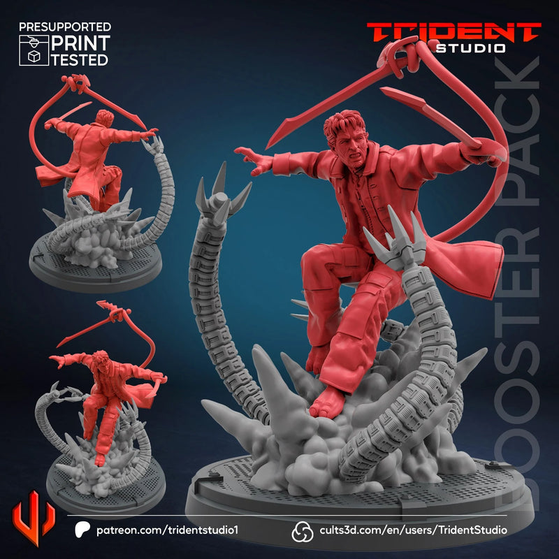 Nightcrawler X-Men 2000 Movie Marvel MCP-compatible 40mm resin proxy miniature by Trident Miniatures - product image 1