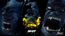 Beast Sculpture resin statue kit view 1