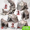 Goblin Camp 3D printed terrain view 1