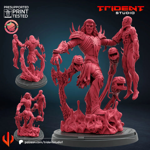 Knull Marvel MCP-compatible 40mm resin proxy miniature by Trident Miniatures - product image 1