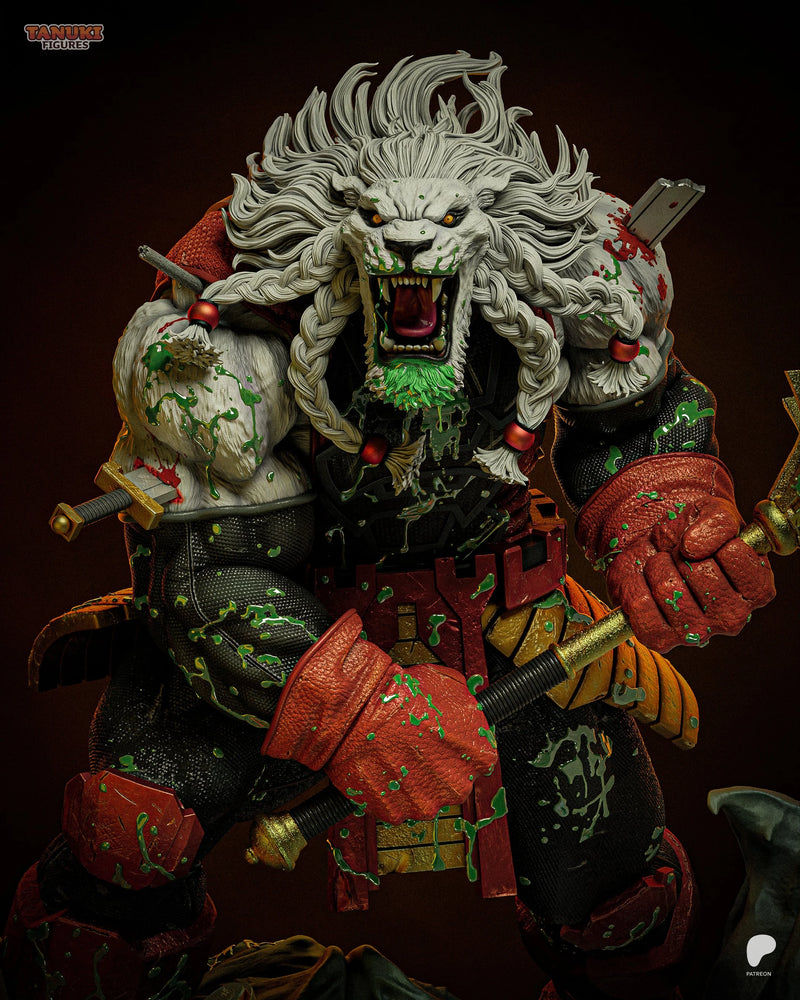Battle Beast Resin Statue & Bust - Full Size view 1
