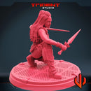 Valkyrie - Sculpt C Marvel MCP-compatible 40mm resin proxy miniature by Trident Miniatures - product image 1