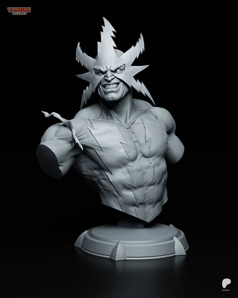 Electro Resin Statue & Bust - Bust view 1
