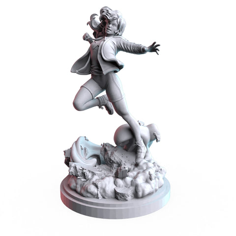 America Chavez (Jun 2024 Sculpt) Marvel MCP-compatible resin miniature by C27 Studios - product image 1