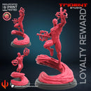 Cosmic Spider-Man Marvel MCP-compatible 40mm resin proxy miniature by Trident Miniatures - product image 1