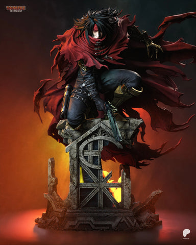 Vincent Valentine Resin Statue & Bust - Full Size view 1