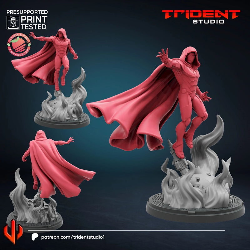 Infamous Iron Man Marvel MCP-compatible 40mm resin proxy miniature by Trident Miniatures - product image 1