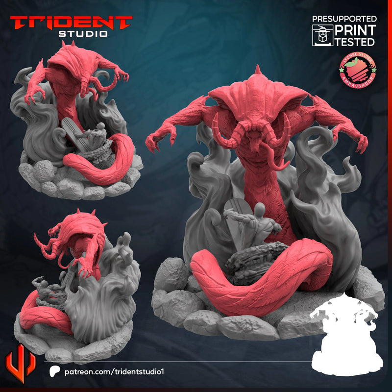 Mephisto Hell Lord Marvel MCP-compatible 40mm resin proxy miniature by Trident Miniatures - product image 1