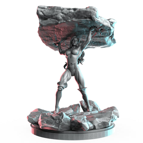 Titania Marvel MCP-compatible resin miniature by C27 Studios - product image 1