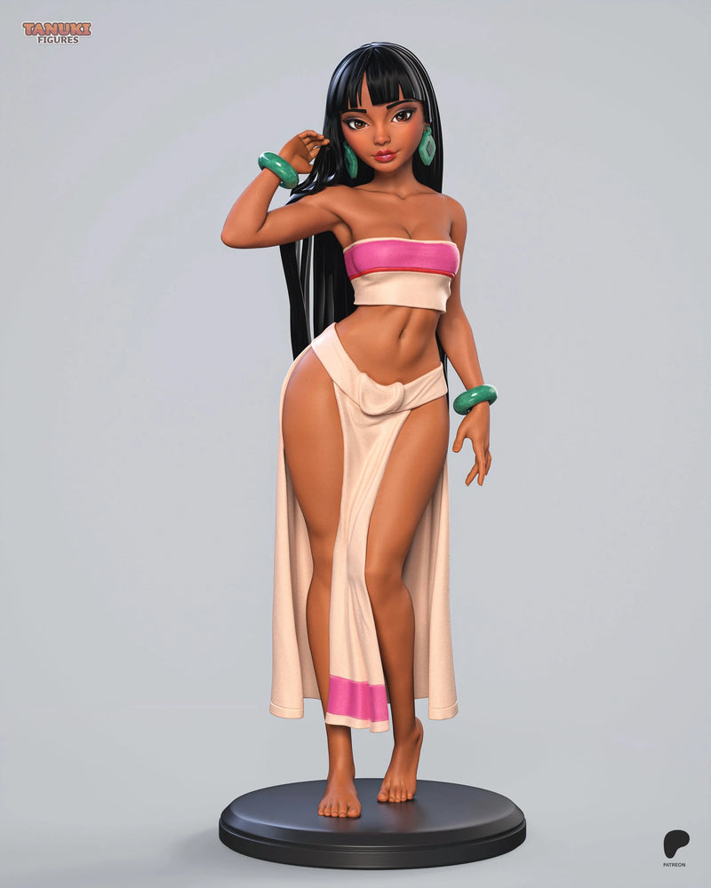 Chel Toon Resin Figure - Toon view 1