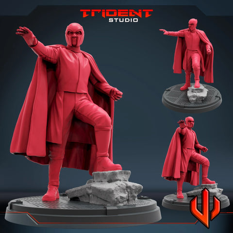 Magneto X-Men 2000 Movie Marvel MCP-compatible 40mm resin proxy miniature by Trident Miniatures - product image 1