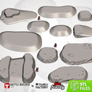 Classic Hills 3D printed terrain view 1