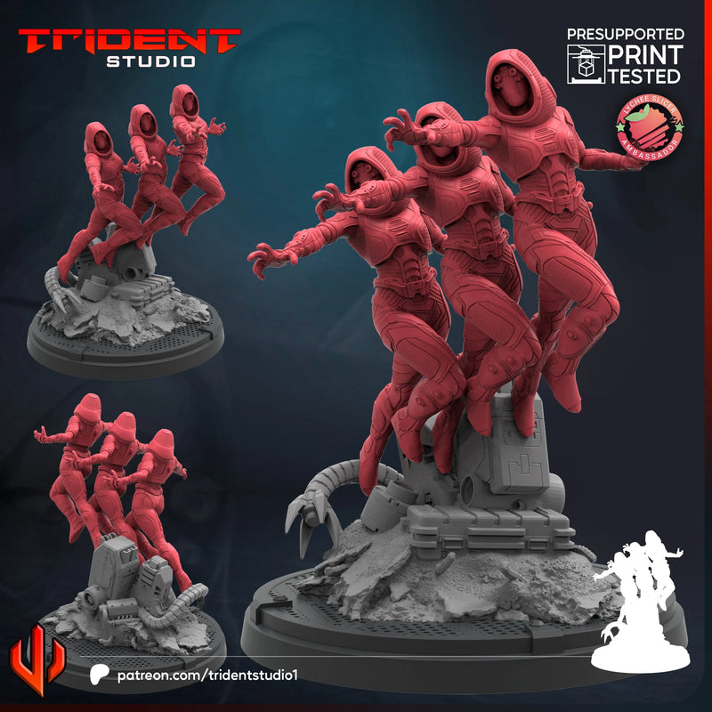Ghost Marvel MCP-compatible 40mm resin proxy miniature by Trident Miniatures - product image 1