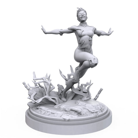Jolt Marvel MCP-compatible resin miniature by C27 Studios - product image 1