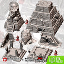 The Lost City 3D printed terrain view 1