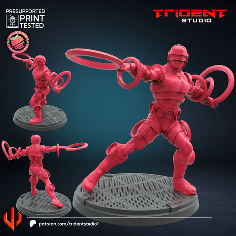 Ringer Marvel MCP-compatible 40mm resin proxy miniature by Trident Miniatures - product image 1