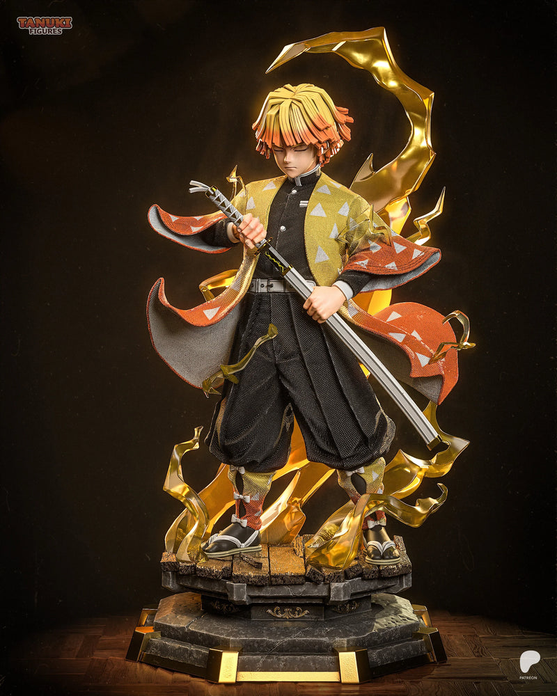 Zenitsu Resin Statue & Bust - Full Size view 1
