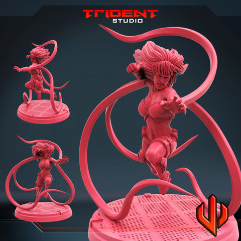 Black Swan Marvel MCP-compatible 40mm resin proxy miniature by Trident Miniatures - product image 1