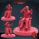 Professor X Marvel MCP-compatible 40mm resin proxy miniature by Trident Miniatures - product image 1
