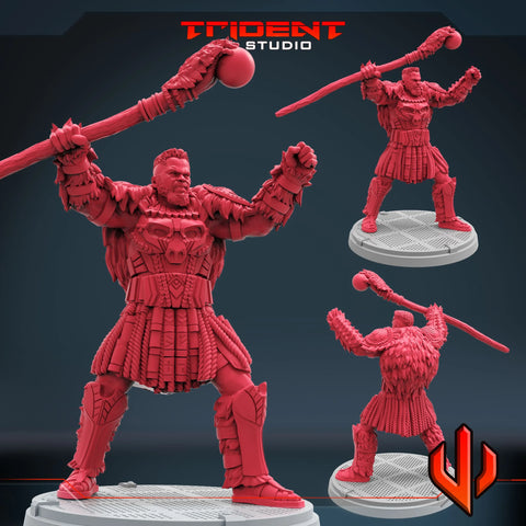 M'Baku - Sculpt A Marvel MCP-compatible 40mm resin proxy miniature by Trident Miniatures - product image 1