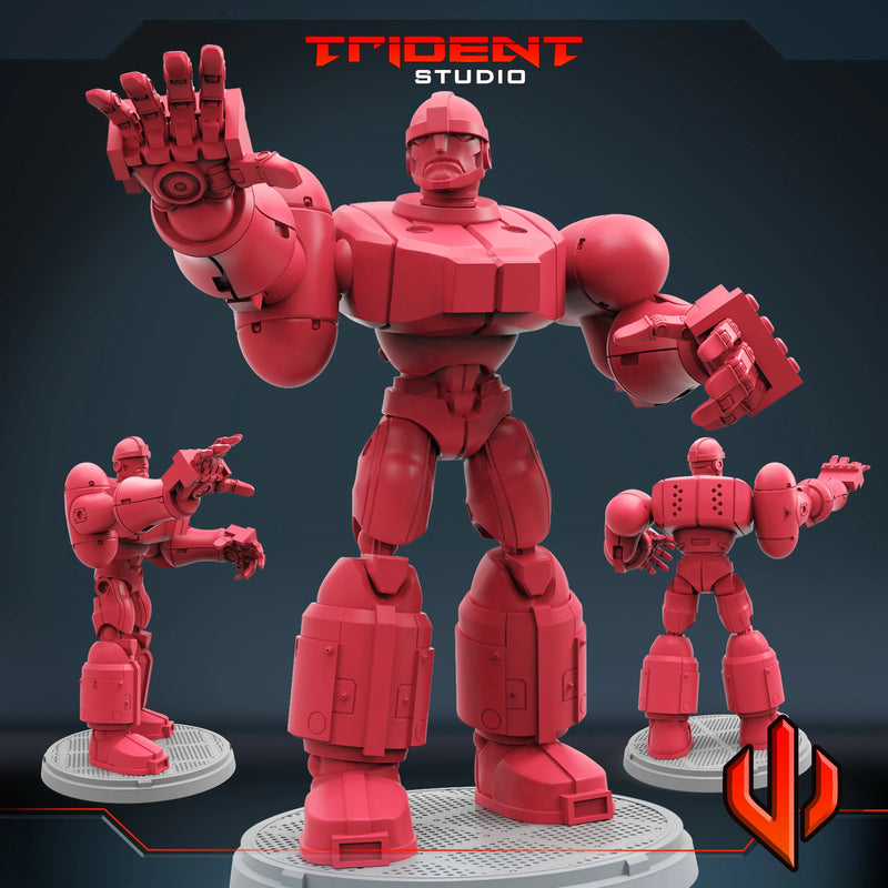 Sentinel Arcade - Sculpt A Marvel MCP-compatible 40mm resin proxy miniature by Trident Miniatures - product image 1