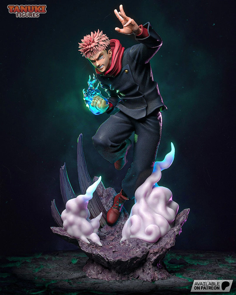 Itadori/Sukuna Resin Statue & Bust - Full Size view 1