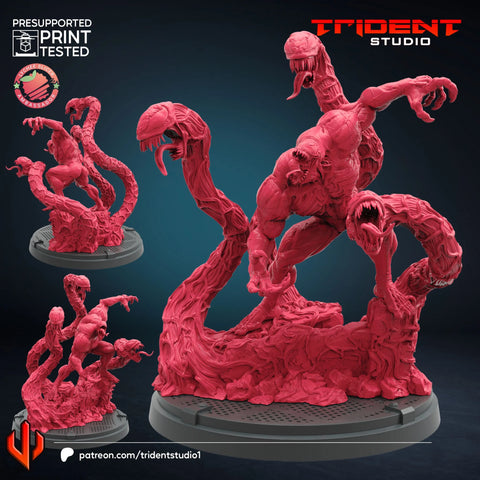 Venom Marvel MCP-compatible 40mm resin proxy miniature by Trident Miniatures - product image 1