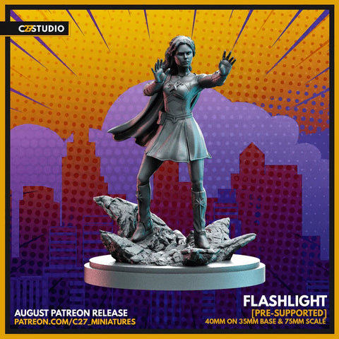 Starlight - The Boys MCP-Compatible Resin Miniature The Boys MCP-compatible resin miniature by C27 Studios - product image 1