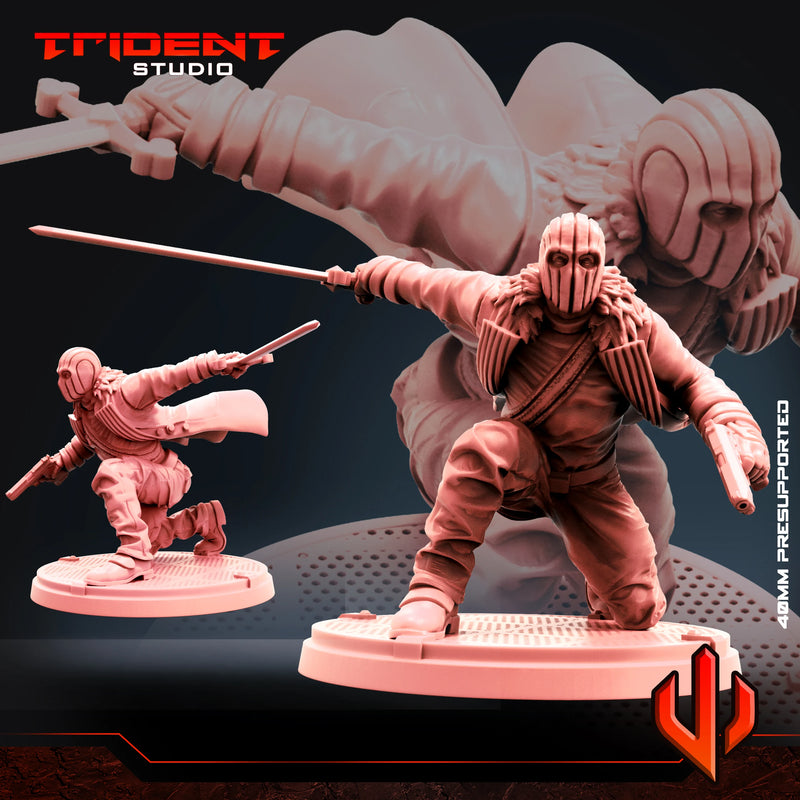 Baron Zemo 2021 - Sculpt B Marvel MCP-compatible 40mm resin proxy miniature by Trident Miniatures - product image 1