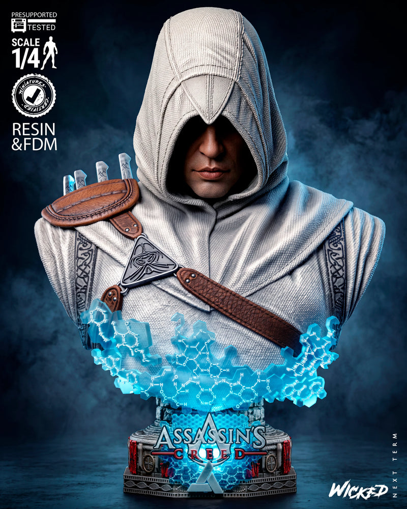 Altair Portrait Bust resin bust kit view 1