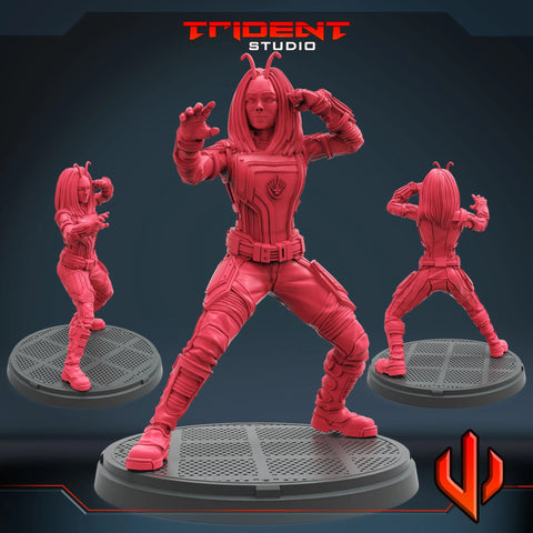 Mantis - Sculpt A Marvel MCP-compatible 40mm resin proxy miniature by Trident Miniatures - product image 1