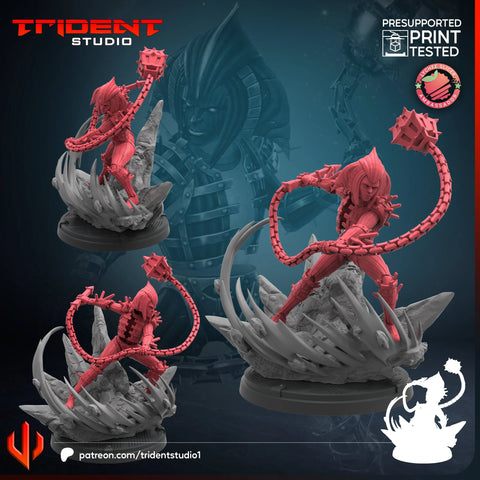 Morning Star Marvel MCP-compatible 40mm resin proxy miniature by Trident Miniatures - product image 1