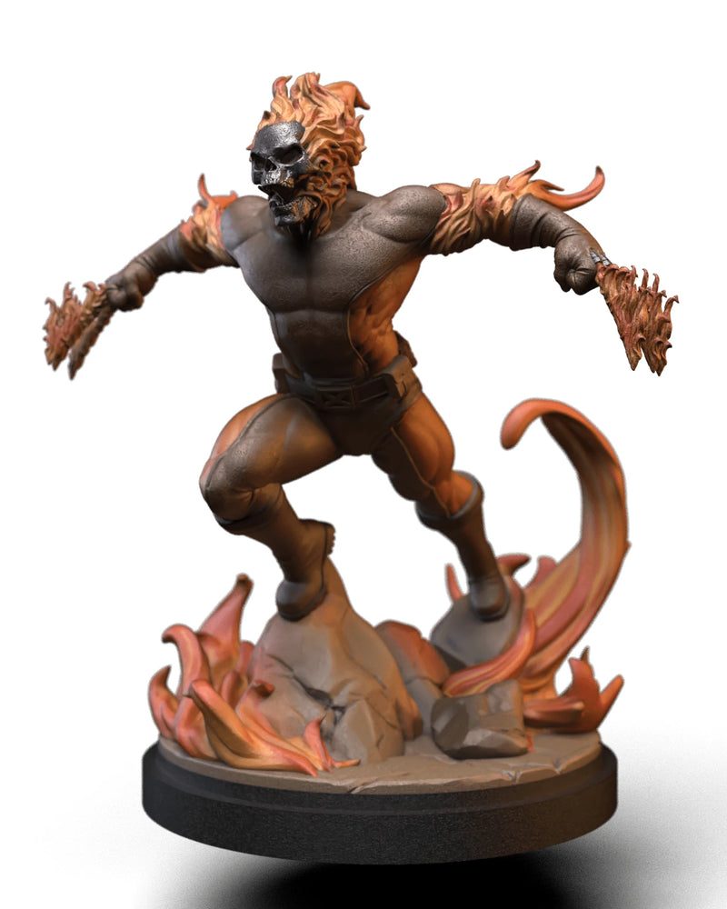 Hellverine (Logan) Marvel MCP-compatible resin miniature by C27 Studios - product image 1