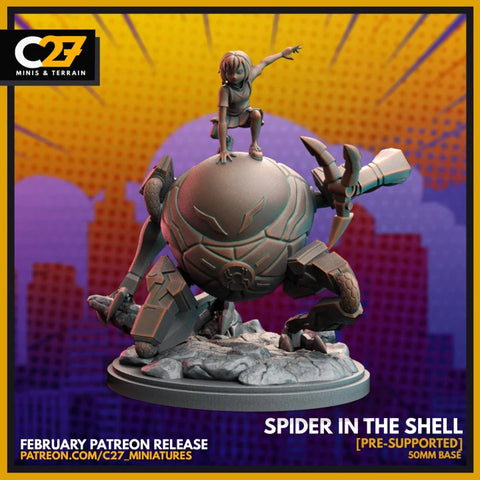 Peni Parker Marvel MCP-compatible resin miniature by C27 Studios - product image 1