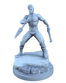 Killmonger Marvel MCP-compatible resin miniature by C27 Studios - product image 1