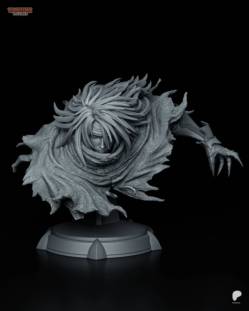 Vincent Valentine Resin Statue & Bust - Bust view 1