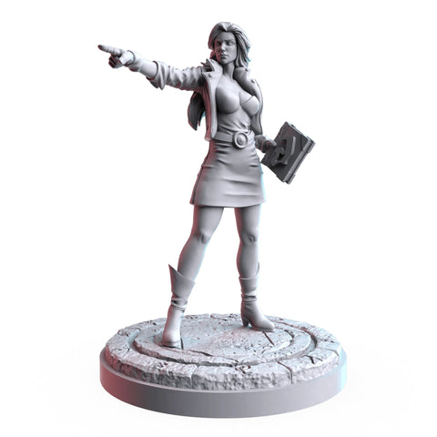 Vicki Montesi Marvel MCP-compatible resin miniature by C27 Studios - product image 1