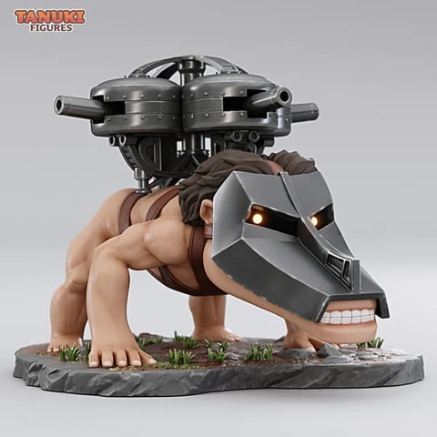 Cart Titan Chibi Resin Figure - Chibi view 1