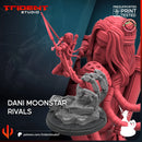 Dani Moonstar Marvel MCP-compatible 40mm resin proxy miniature by Trident Miniatures - product image 1