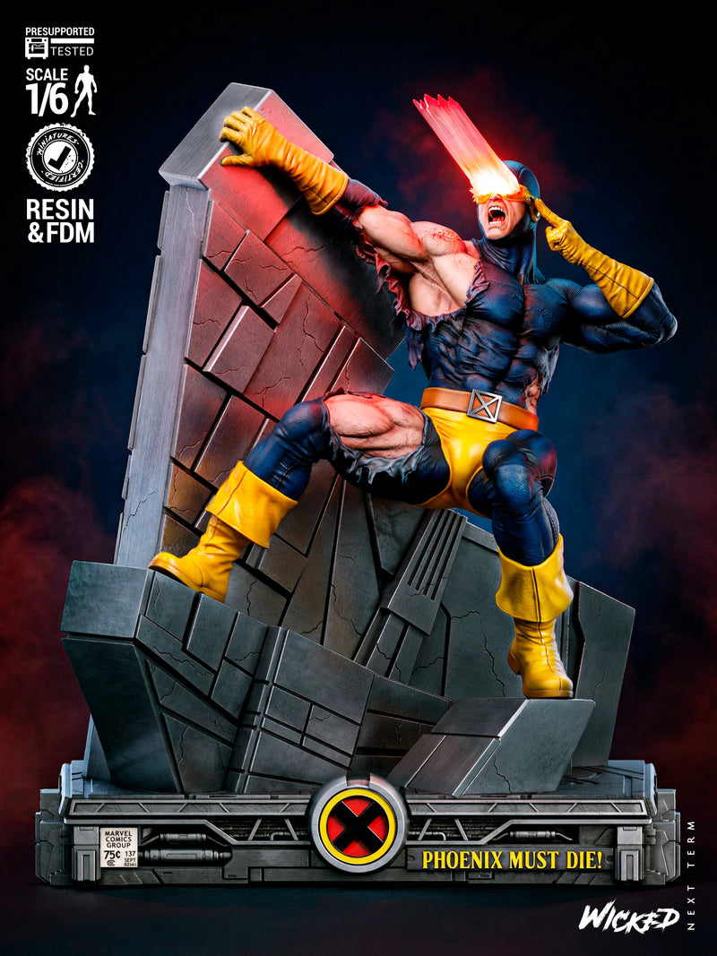 Cyclops Sculpture resin statue kit view 1