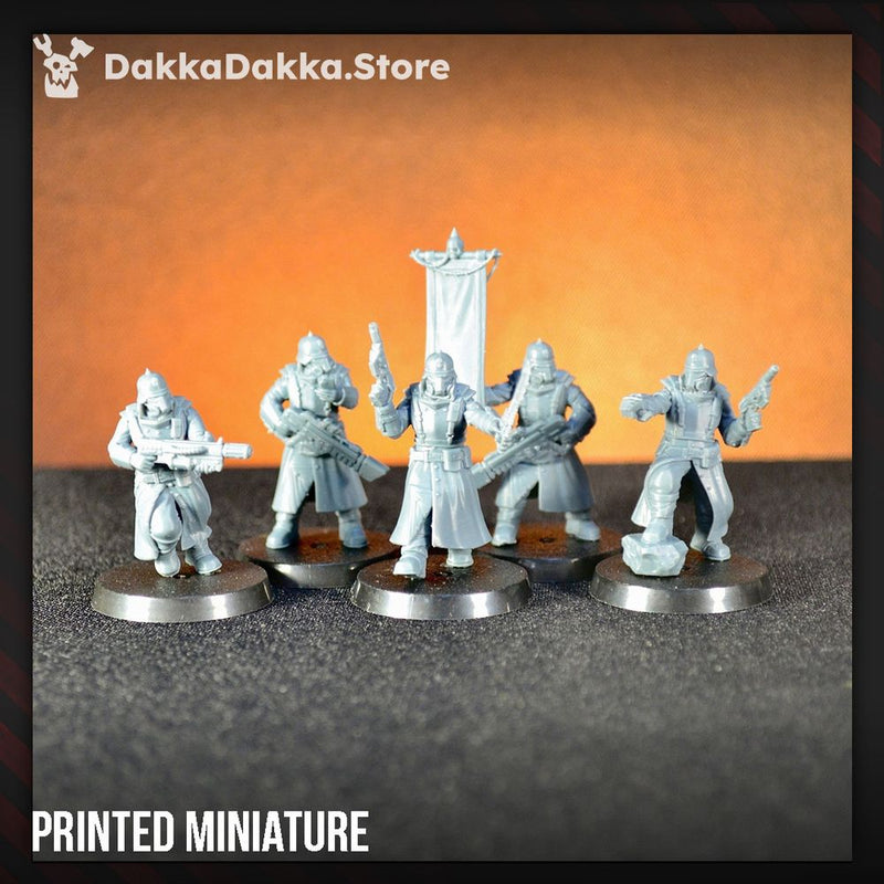 2nd Death Division Grenadier (50+ parts) Build Kit - DakkaDakka Resin Build Kit - image 1