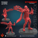 Bishop X-Men Days Of Future Past Marvel MCP-compatible 40mm resin proxy miniature by Trident Miniatures - product image 1