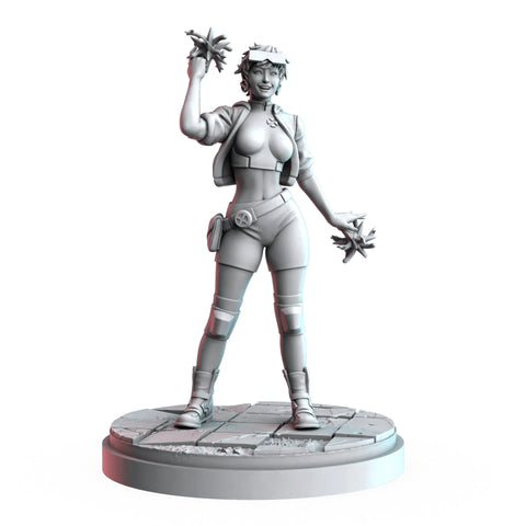 Jubilee (Dec 2024 Sculpt) Marvel MCP-compatible resin miniature by C27 Studios - product image 1